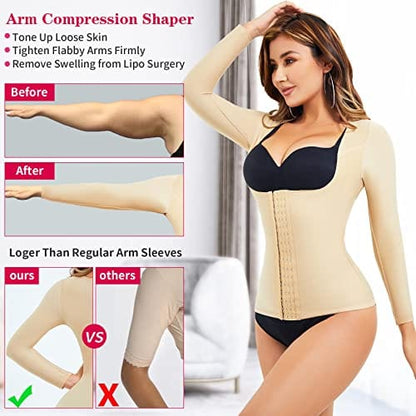 Upper Arm Shaper Post Surgical Slimmer Body Shaper Girdle for Women