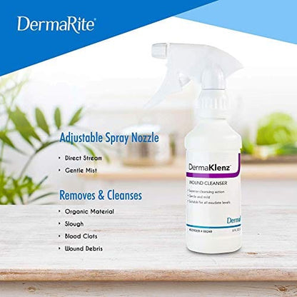 DermaKlenz Wound Cleanser 8 oz. Spray Bottle