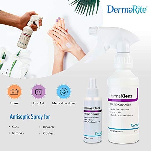 DermaKlenz Wound Cleanser 8 oz. Spray Bottle