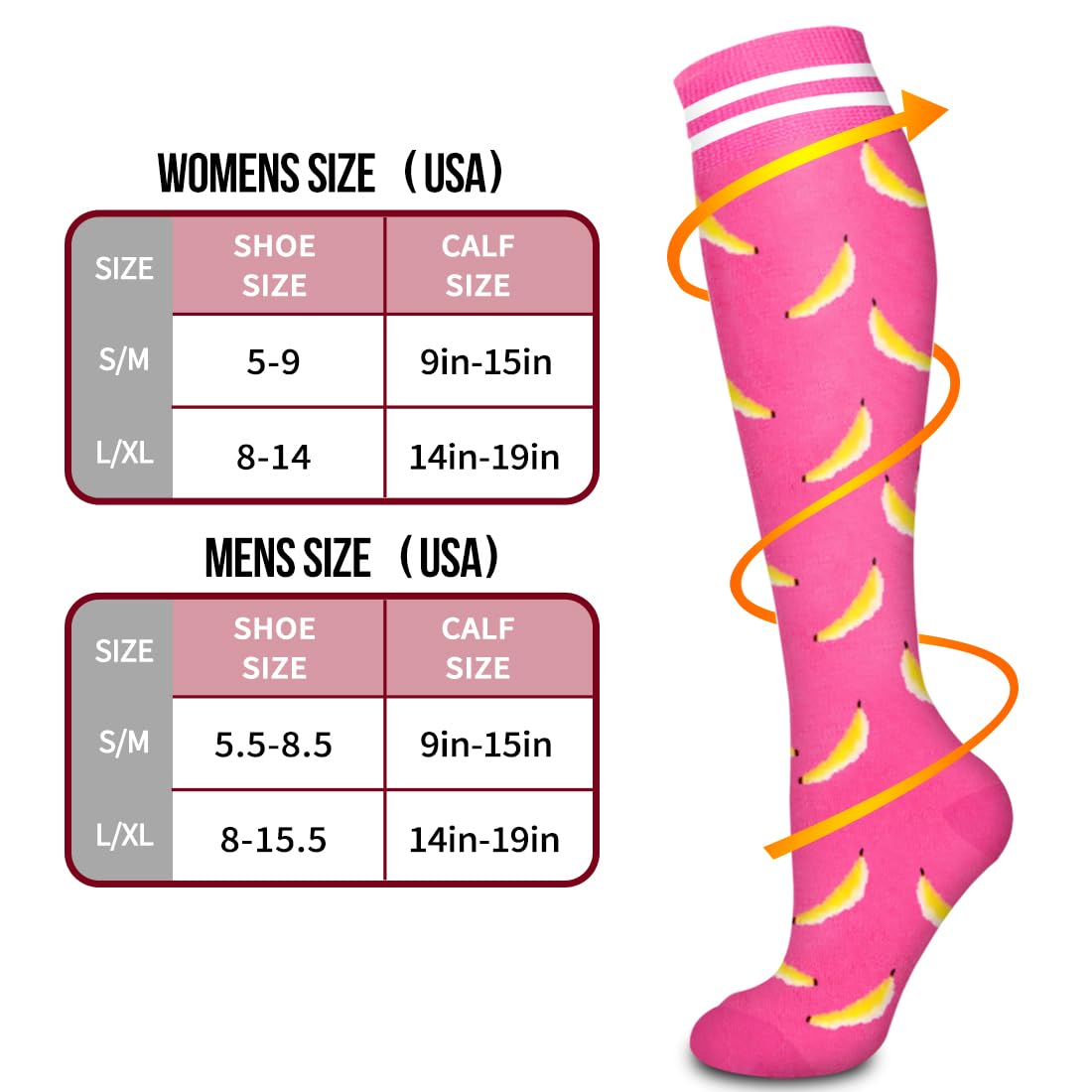 Copper Compression Socks Women & Men Circulation