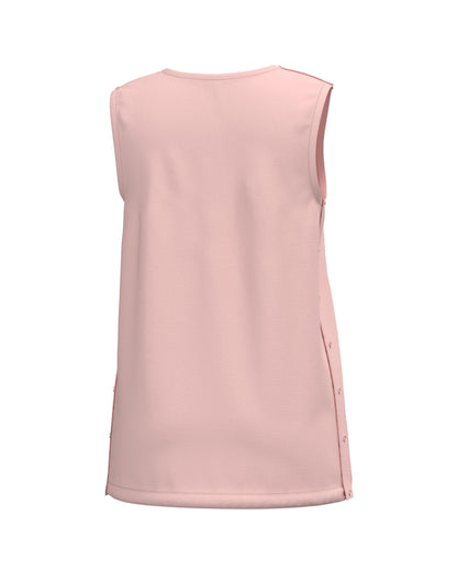 Mastectomy Recovery Tank Top with Four Drain Pockets & Snap-Access