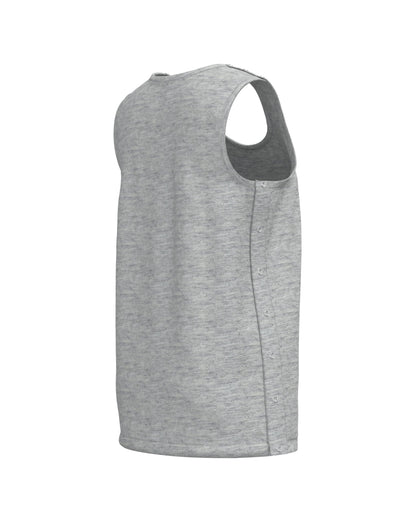 Mastectomy Recovery Tank Top with Four Drain Pockets & Snap-Access