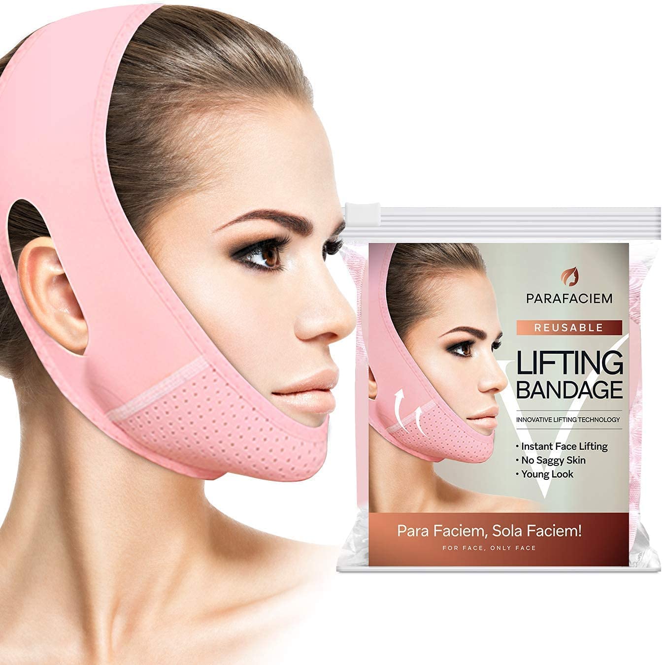 Reusable V Line Mask