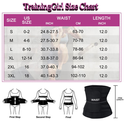 TrainingGirl Women Waist Trainer Cincher Corset