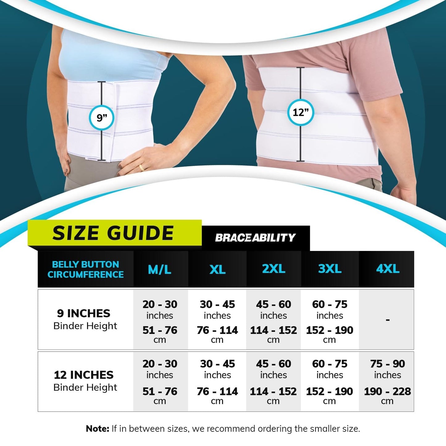 Plus Size Abdominal Binder for Post Surgery Recovery