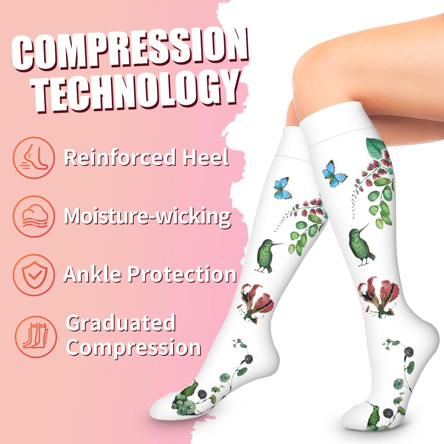 Copper Compression Socks Women & Men Circulation