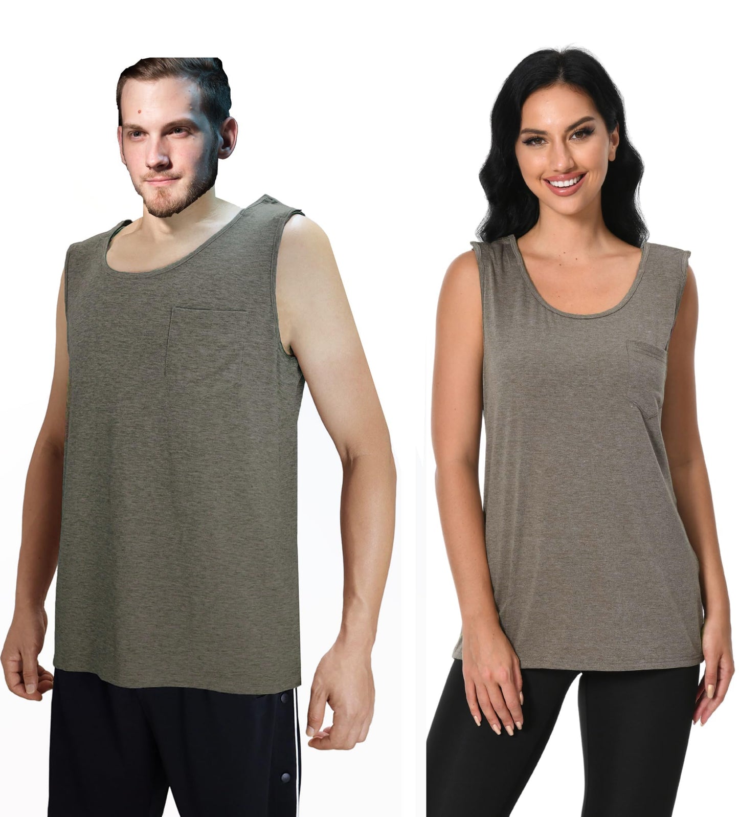 Post-Operative Surgery Shirts for Women, Surgical Tank Tops Snap Open Hospital Shirt with Port Access for Chemo, Dialysis Etc.