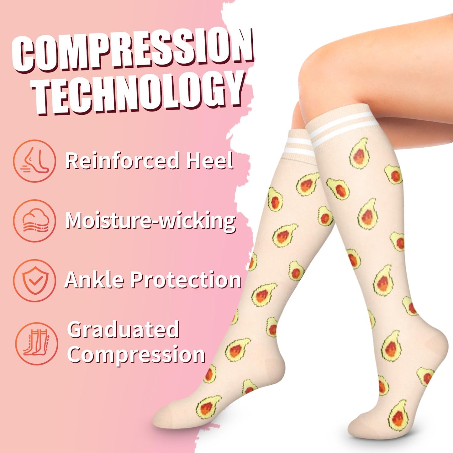 Copper Compression Socks Women & Men Circulation