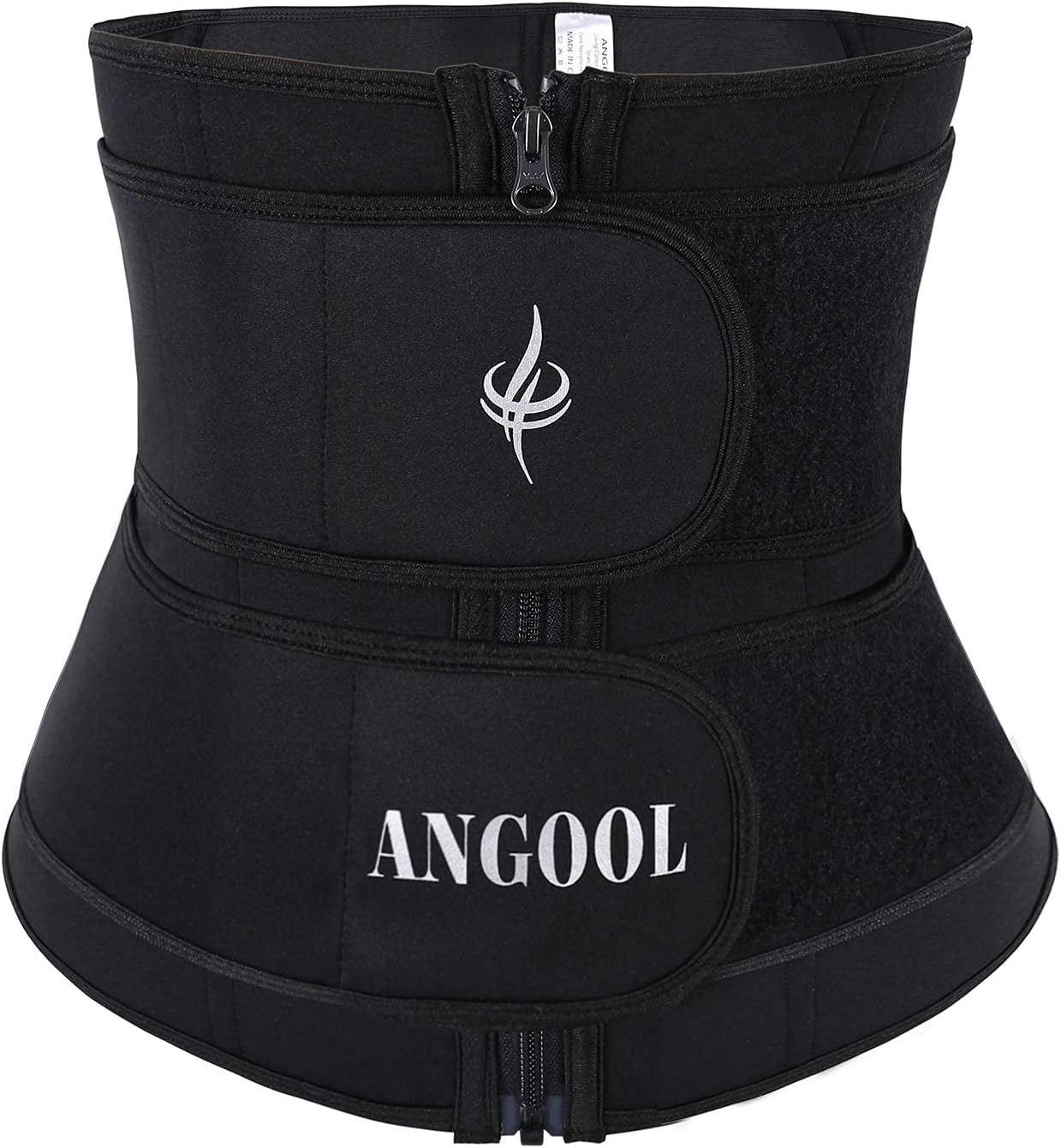 Neopren Waist Trainer For Women, Sauna Sweat Corset Cincher With Zipper