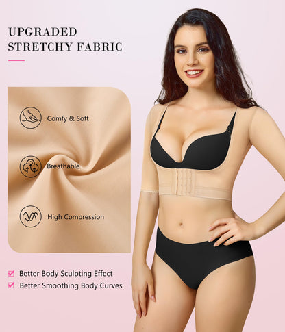 Women’s Shapewear Tops Post Surgery Compression Sleeve for Arm Shaper